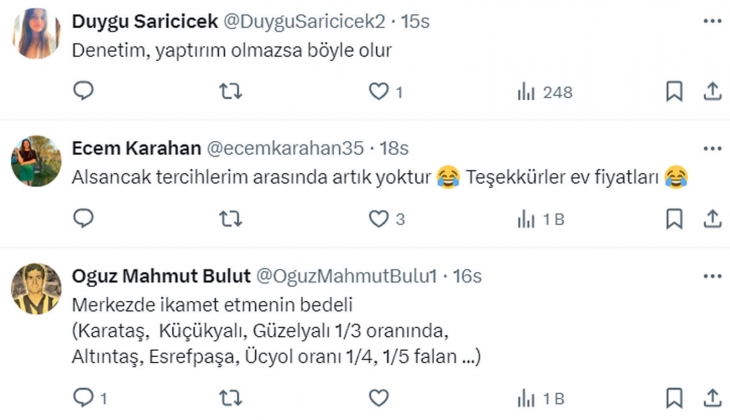 Alsancak ta kiralık ev bedelleri 162 bin TL ye kadar yükseldi!