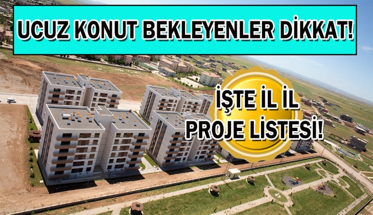 TOKİ'den son dakika müjdesi! 81 ildeki ucuz konutlar için düğmeye bastı! Projeler o tarihte başlıyor! Hemen bakın!