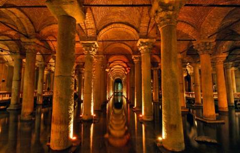 Yerebatan Sarnıcı'nı en çok yabancılar ziyaret etti!