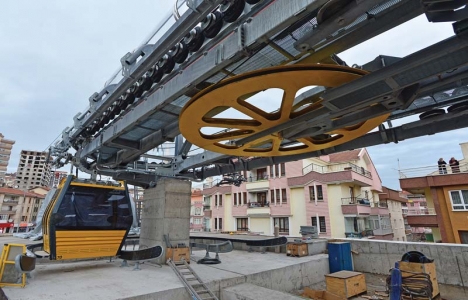 Yenimahalle-Şentepe Teleferik hattı tamamlanıyor!