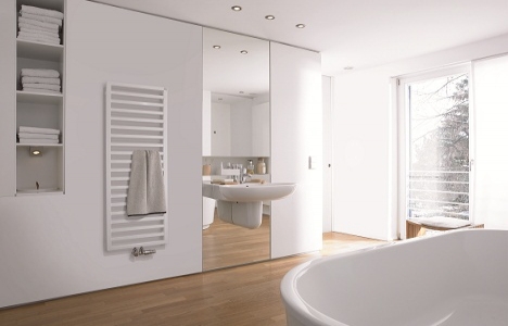 Zehnder Quaro radyatör, banyolarda Spa etkisi yaşatıyor!
