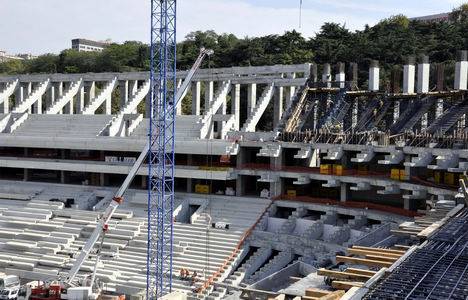 Vodafone Arena Stadyumu son durum fotoğrafları!