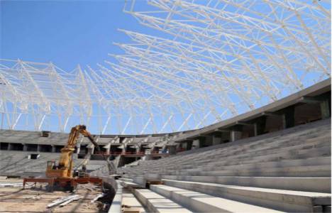 Türkiye'nin ilk ekolojik stadı yükseliyor!