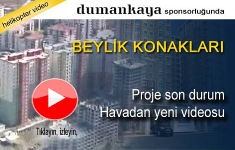 Beylik Konakları projesinin havadan en yeni görüntüleri!