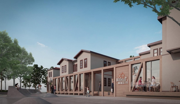 Konya nın en büyük millet bahçesi ve Meydan Evleri projesi hızla yükseliyor!