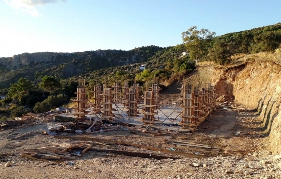 Antalya Kaş ta 2169 kaçak yapı ortaya çıktı! 