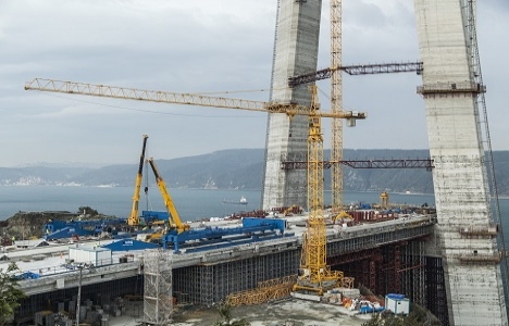 3.Boğaz Köprüsü inşaatından son fotoğraflar!