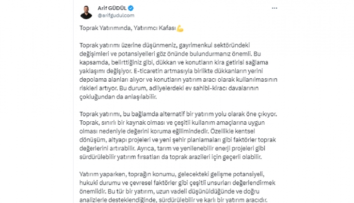 Arsa ve arazi yatırımının püf noktası ne? Kâr etmek için ne yapılmalı?