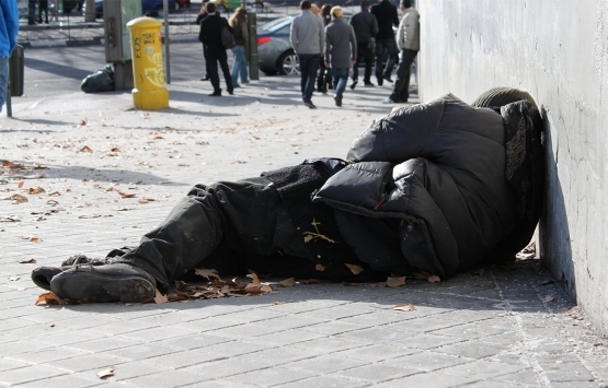 Belçika nın büyük şehirlerindeki evsiz sayısı arttı!