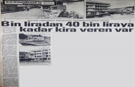 1977 yılında İstanbul da ev kiraları hızla artıyormuş!
