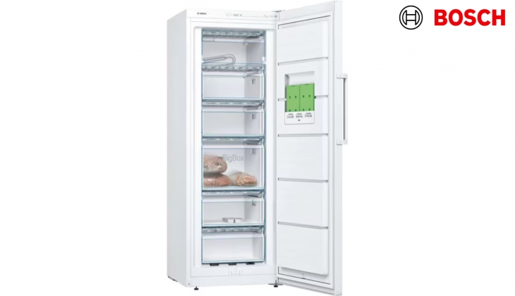 Bosch GSV29VWE0N 206 lt dikey derin dondurucuda peşin fiyatına 3 taksit imkanı!