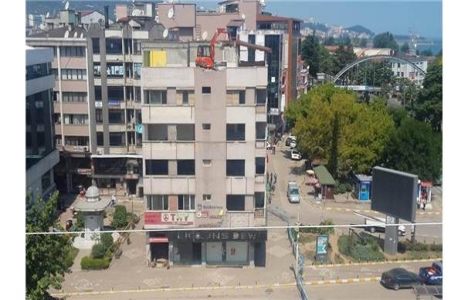 Fatsa Cumhuriyet Meydan Projesi için binalar yıkılıyor!