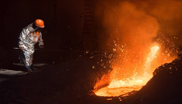 Türkiye de ham çelik üretimi 9 ayda 24,5 milyon ton azaldı
