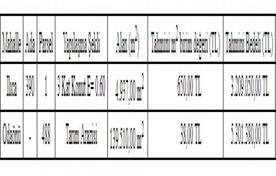 Manavgat Belediyesi nden 8.5 milyon TL ye satılık 2 arsa!