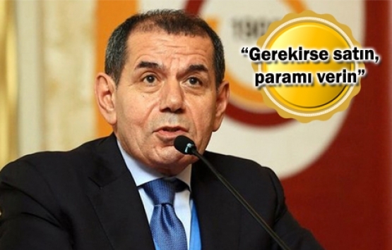 Dursun Özbek'ten Galatasaray'a haciz şoku!