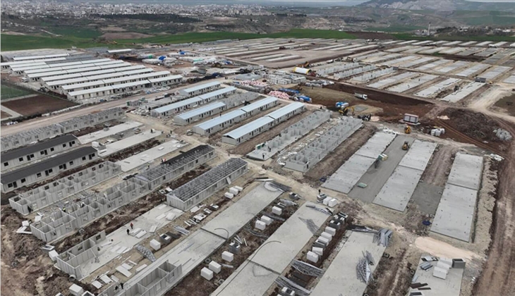 Adıyaman'da 2 bin 588 prefabrik konut yapılıyor!