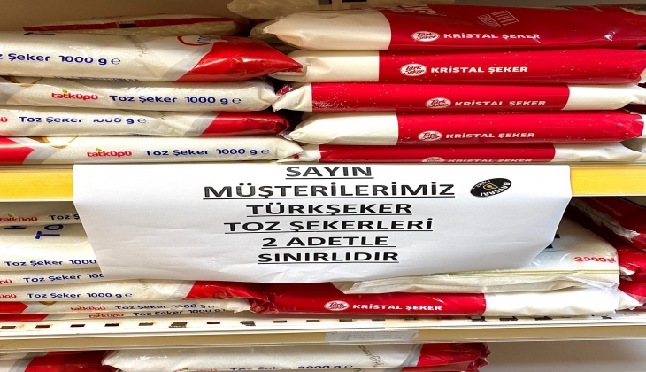 Uçan şeker fiyatlarına karşı marketlerden şaşırtmayan düzenleme