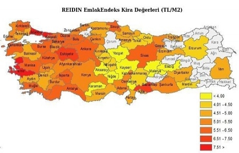 REIDIN Türkiye konut fiyat endeksleri Temmuz ayı raporu açıklandı!