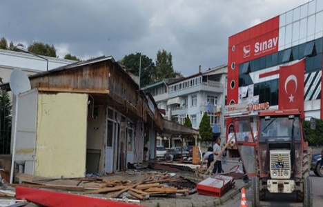 Hendek'teki sıra köfteciler yeni dükkanlarına kavuşuyor!