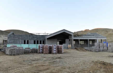 Yedikuyular Kayak Merkezi inşaatı