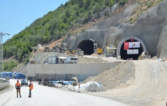 Çorum da inşa edilen Kırkdilim Tünelleri nde sona gelindi!