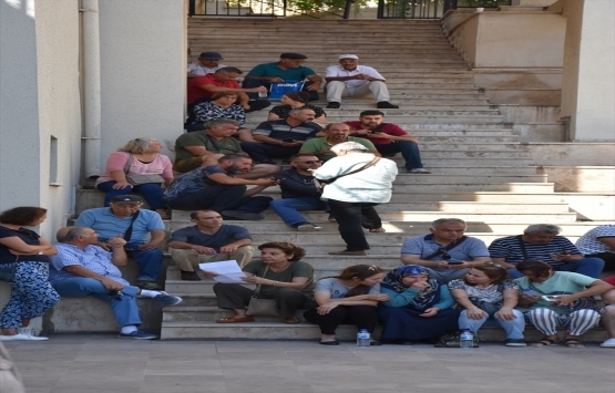 Muğla da arazi davası protestosu!