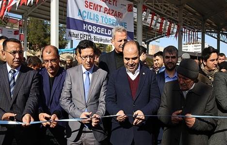 Şanlıurfa Halfeti Semt Pazarı açıldı!