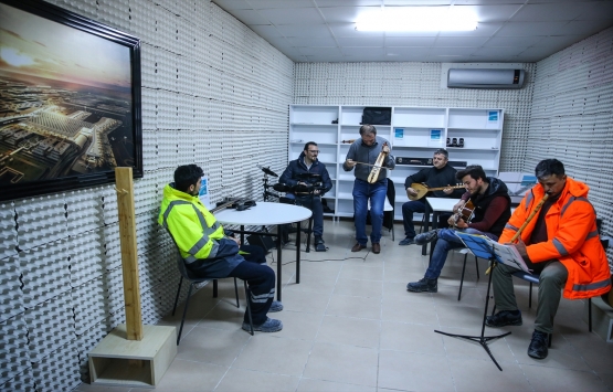 3. havalimanı çalışanlarına şehir yaşamını aratmıyor!