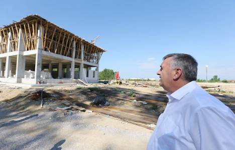 Sakaryaspor Altyapı Tesisleri'nin inşaatı devam ediyor!