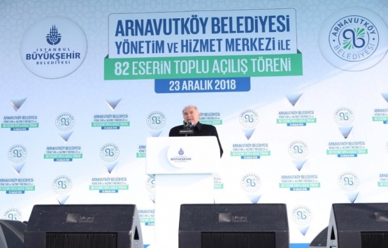 Arnavutköy toplu açılış töreni