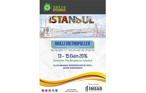 SBE16 İstanbul Konferansı 13-15 Ekim'de!