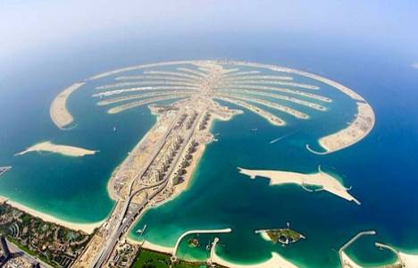 Küçükçekmece'de Dubai'deki Palmiye Adası'nın benzeri bir proje yapılacak!