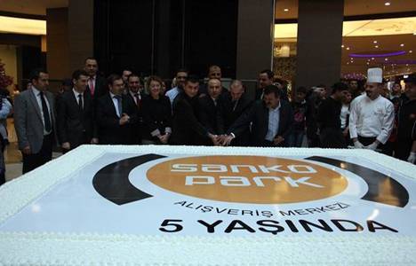 Sanko Park AVM 5'inci yaşını kutluyor!