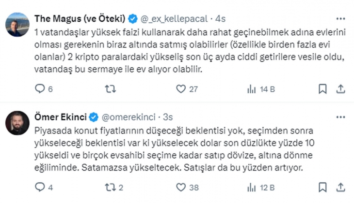 Tebernüş Kireçci sordu: Konut fiyatlarının düşeceği beklentisi var ama satışlar artıyor! Neden?