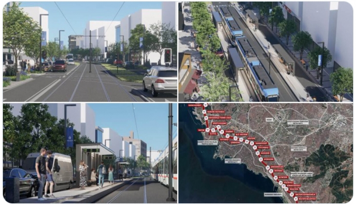 Üsküdar-Kadıköy-Maltepe Tramvayı'nın tasarımları tamamlandı! İşte Anadolu Yakası'nın ilk cadde tramvayı!