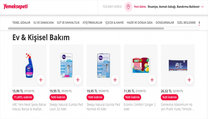 Yemeksepeti Gel Al ile restoranda sıra bekleme. Üstelik indirim kazan. İşte 30 Eylül 2022 yemeksepeti fiyat listesi