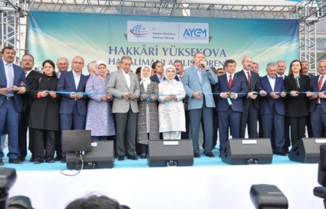 Yüksekova Havalimanı açılış