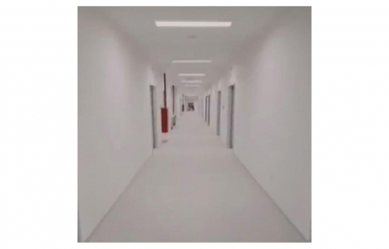 Sancaktepe de yapılan salgın hastanesinin bazı bölümleri bitirildi!