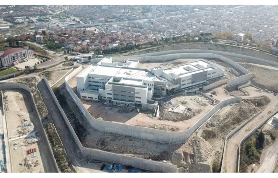 Kocaeli Şehir Hastanesi nin 74 ü tamamlandı!