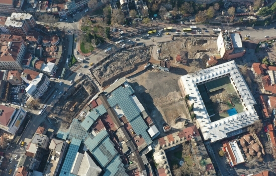 Bursa Tarihi Çarşı ve Hanlar Bölgesi nde 37 binanın yıkımı tamamlandı!