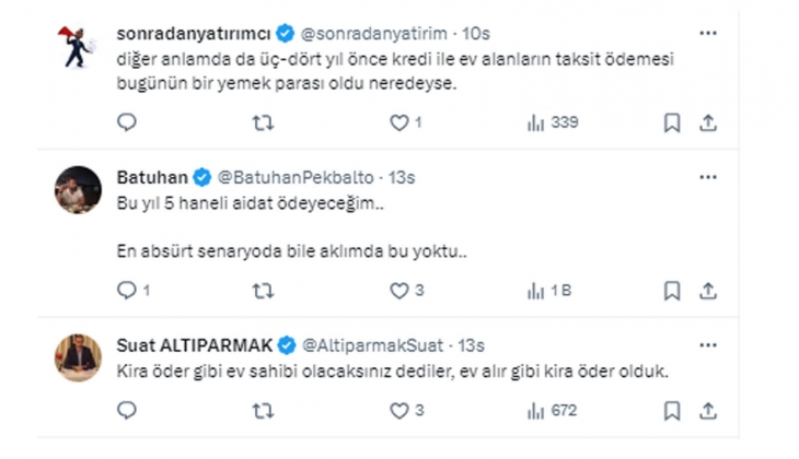 2 yıl öncenin kirası, bugünün aidatı oldu!