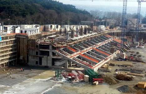 Beşiktaş Vodafone Arena Stadı yükseliyor! Şantiyeden 11 kare!
