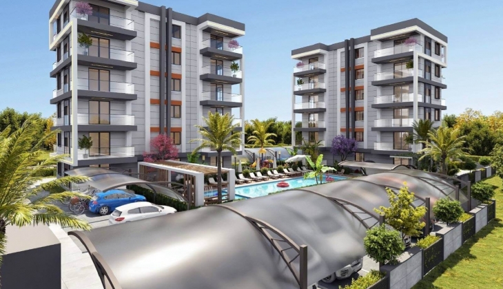 Antalya Best In Life ta konutların fiyatları 3 milyon 500 bin liradan başlıyor!
