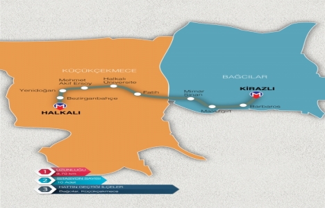İstanbul da inşaatı devam eden 18 metro hattı haritası!