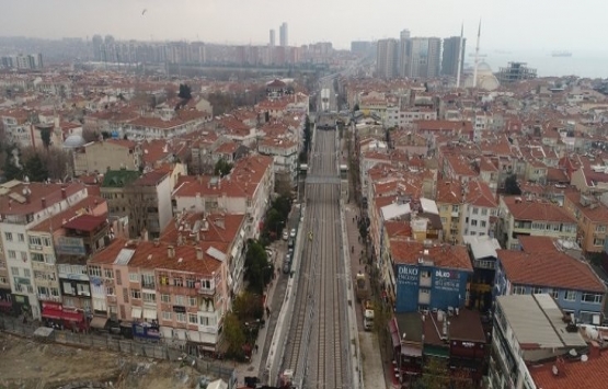 Gebze-Halkalı banliyö hattı havadan görüntülendi!