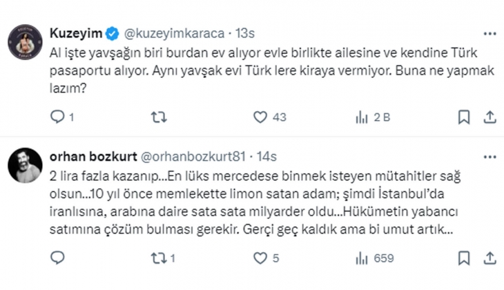 Yabancı konut sahipleri Türklere ev kiralamıyor: Evi kiralayan yabancılar 10 bin TL daha ucuza oturuyor!