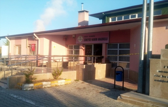 Samsun'daki anaokulunda yıkılma tehlikesi!