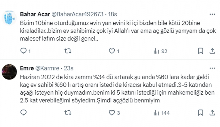 Mağdur ev sahibi: Yüzde 25 zam sınırıyla bizim paramız, kiracılara verildi!