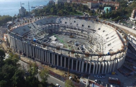 Vodafone Arena'nın çatı iskeleti kaldırılıyor!