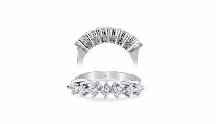 Blue Diamond da 7 taş pırlanta yüzüklere yüzde 40 indirim! 19 Kasım 2022 fiyat listesi...